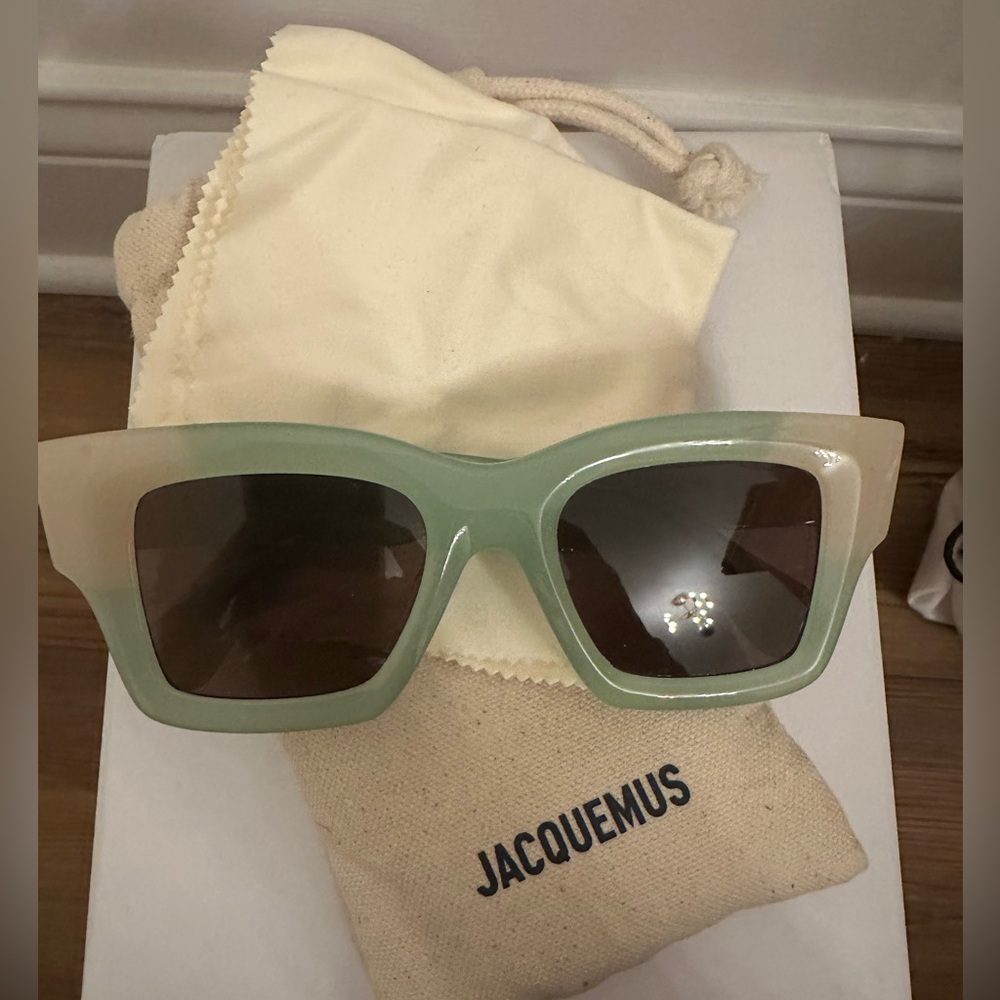 Jacquemus Green Acetate Sunglasses